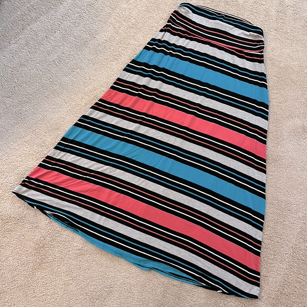 Merona Women’s Stripe Maxi Skirt / Dress